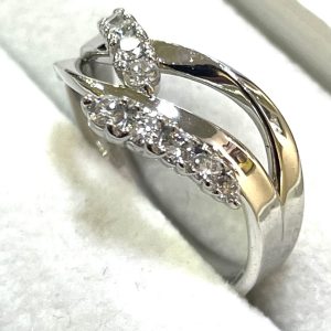 Pt900 メレダイヤリング