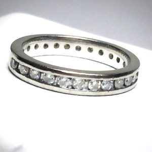 プラチナ900 メレダイヤモンド リング