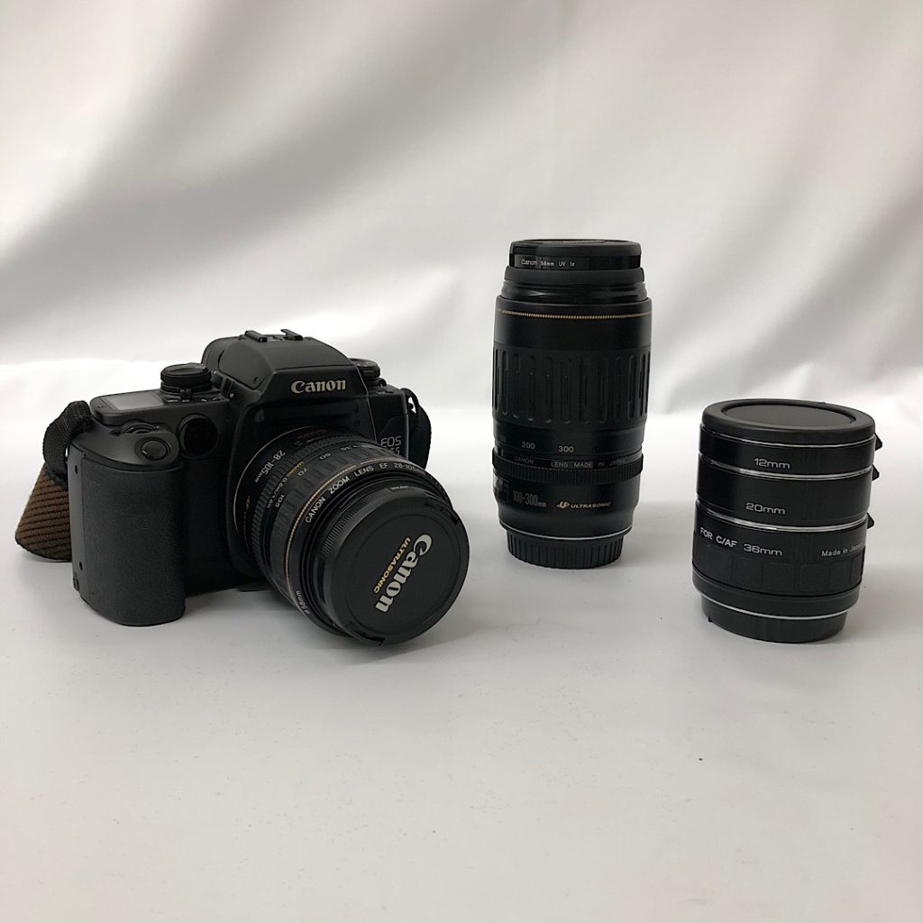 カメラ  Canon キャノン　EOS55　レンズセット