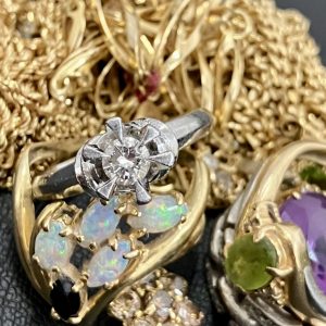 K18ネックレス / Pt900リング / K18リング