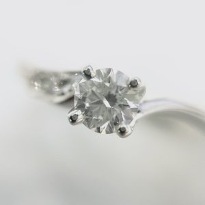 Pt950 ダイヤモンド 0.26Ct リング