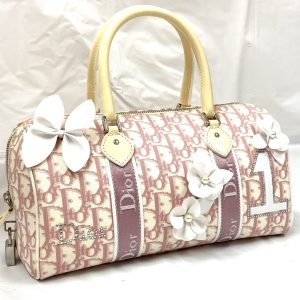 Christian Dior クリスチャンディオール トロッター ミニボストンバック