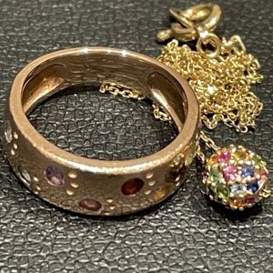 K10 / リング ネックレス