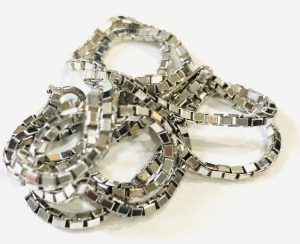 Pt900 ベネチアンチェーン ネックレス