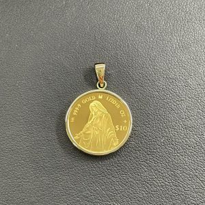 K24/K18 金貨 ネックレストップ