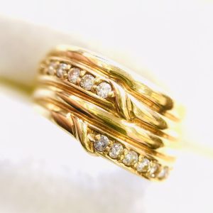 K18 リング ダイヤモンド