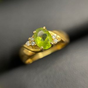 K18 ペリドットリング