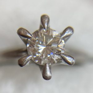 Pt900　ダイヤモンド 1.0ct　リング