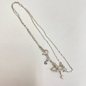 K18WG ネックレス