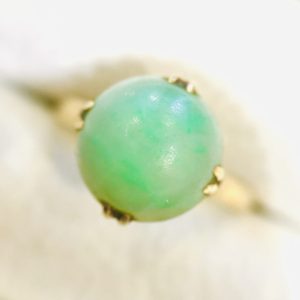 K10 翡翠 リング