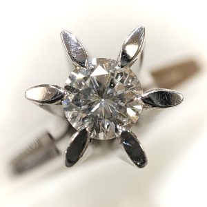 Pt900 ダイヤモンドリング 0.209ct