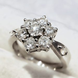 Pt850 プラチナ850 メレダイヤリング