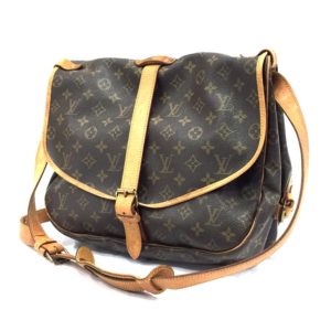 ルイヴィトン Louis Vuitton ソミュール モノグラム ショルダーバッグ