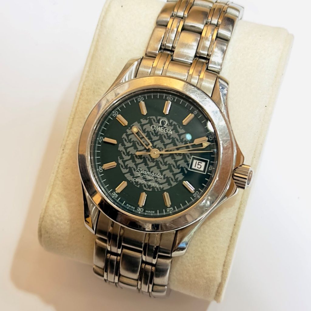 [オメガ]OMEGA 腕時計 シーマスター120 ジャックマイヨール グリーン 2506.70 4500本 メンズ