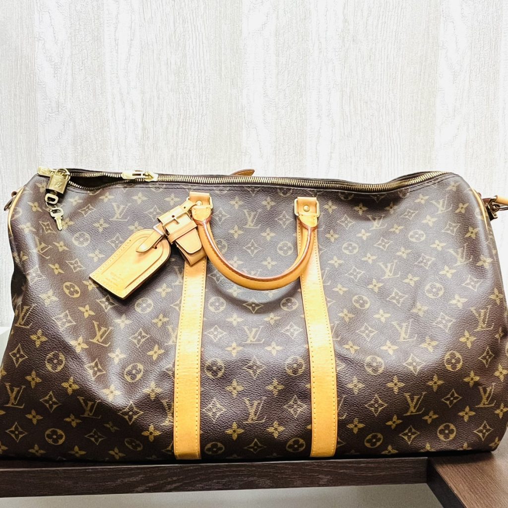 LOUIS VUITTON ルイ・ヴィトン キーポル バンドリエール55 モノグラム