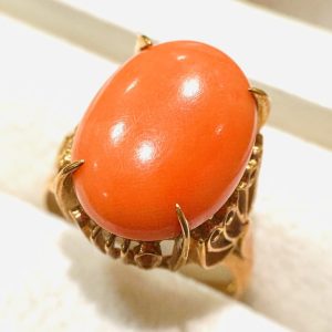 K18(18金) サンゴリング