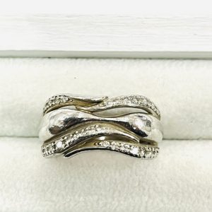 Pt900 メレダイヤ リング 指輪