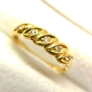 K18メレダイヤリング