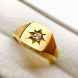 K18 リング ダイヤモンド