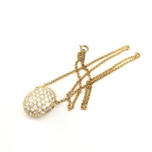 K18 メレダイヤ ネックレス