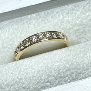 K18/18金 メレダイヤ総0.4ct リング 貴金属 アクセサリー