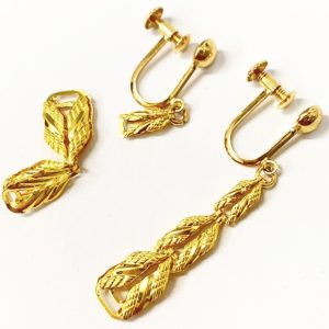 K18 イヤリング 壊れたアクセサリー