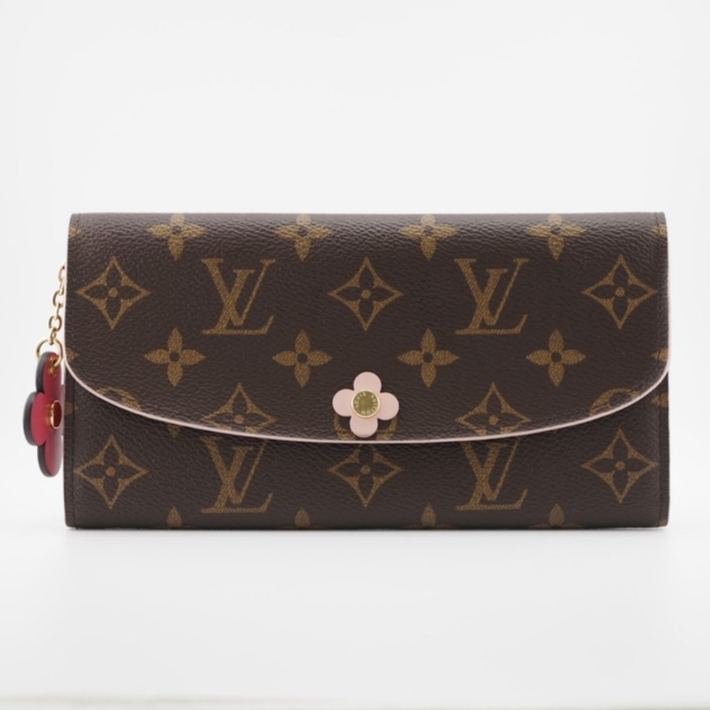 ルイヴィトン Louis Vuitton モノグラム・フラワー ポルトフォイユ・エミリー