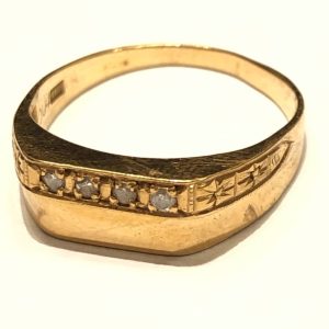 K18 18金 ダイヤ 0.04ct リング 指輪