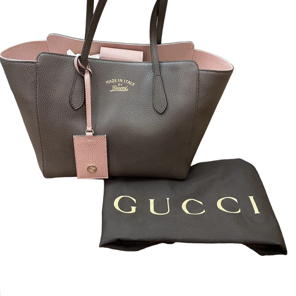 最安値に挑戦 354397 グッチ GUCCI スウィング GUCCI レザートート