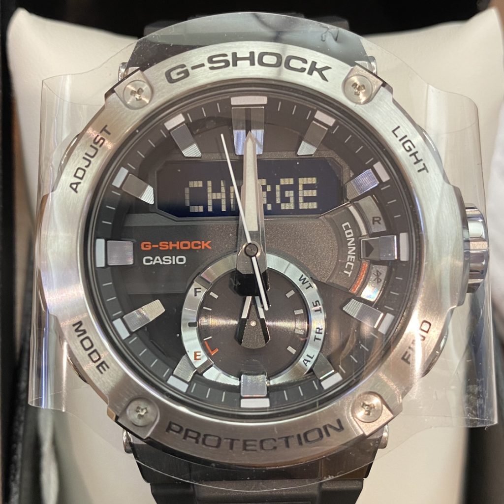 CASIO カシオ G-SHOCK GST-B200-1AJF アナログ＆デジタル メンズ腕時計 ...