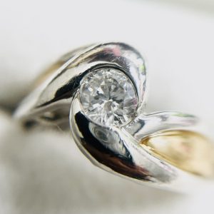 Pt900 ダイヤモンド 0.46Ct リング