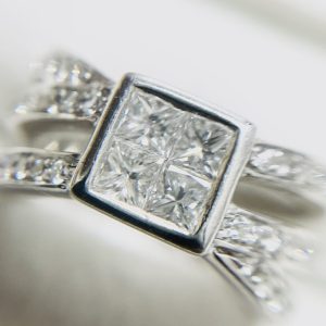 Pt900 1.3Ct ダイヤモンドリング