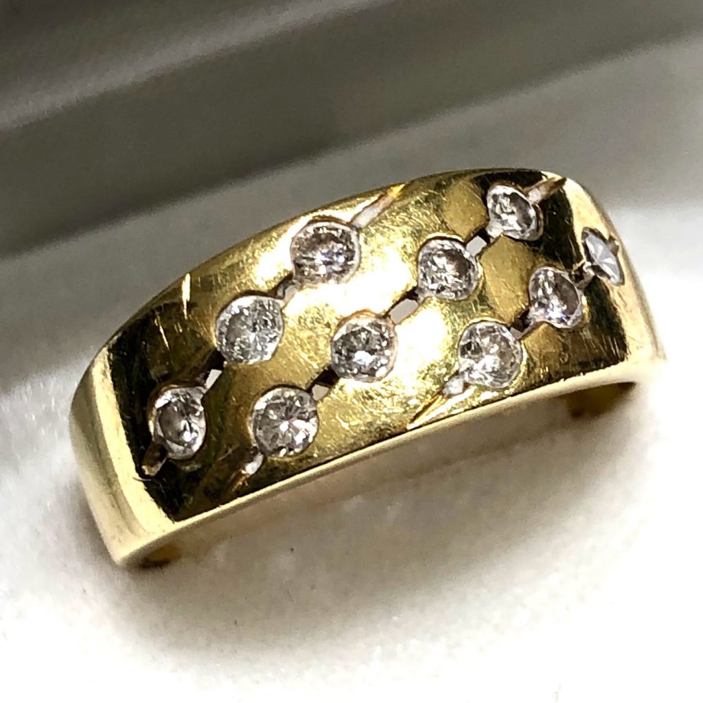 K18 18金 ダイヤ 0.52ct リングの買取実績 | 買取専門店さすがや 