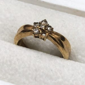 K18 ダイヤモンド リング 18金 750