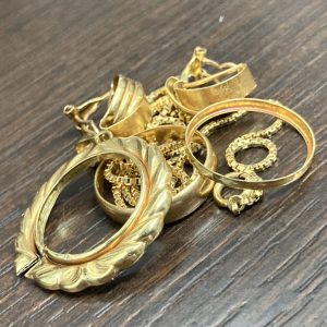 K18 ネックレス リング イヤリング コイン枠 まとめ 18金 750 金