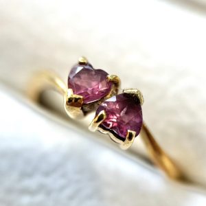 K18 ルビー リング