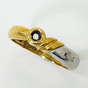 K18Pt900 コンビリング