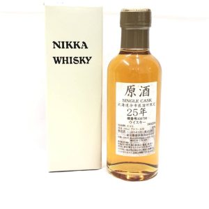 NIKKA 原酒 シングルモルト 25年 余市蒸留所限定
