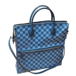 Louis Vuitton ダミエカラー モービル シアン ハンドバッグ