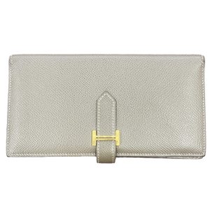 Hermès エルメス ベアンスプレエトゥープ 長財布