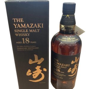 SUNTORY サントリー 山崎18年 ウイスキー 旧箱 外国版