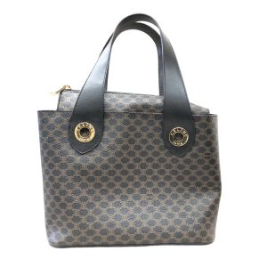 セリーヌ CELINE マカダム柄 ハンドバッグ