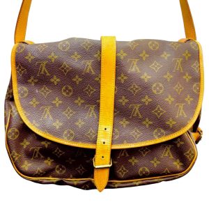 LOUIS VUITTON LV ルイヴィトン モノグラム ソミュール35 M42254 旧型