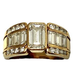 K18 ダイヤモンドリング