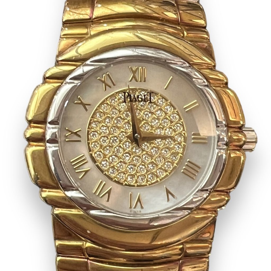Piaget Tanagra  腕時計　ダイヤ　文字盤 K18YG　ピアジェ タナグラ