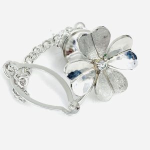 Pt900 メレダイヤ付きネクタイピン