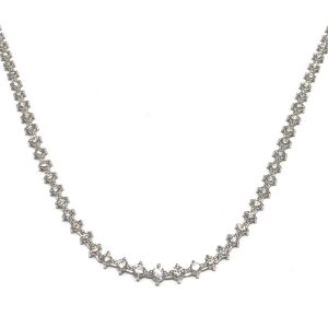 Pt900 プラチナ900 ダイヤ 5.08ct ネックレス