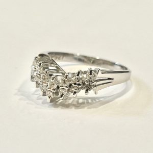 Pt900 メレダイヤ0.27ct リング