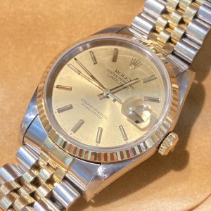 ROLEX ロレックス デイトジャスト 金文字盤 Ref.116233