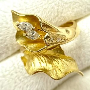 K18 デザインリング